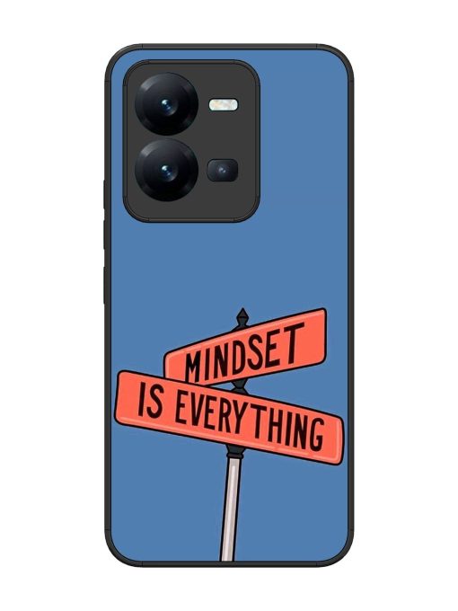 Mindset Matters Glossy Soft Edge Case for Vivo V25 (5G) Chachhi