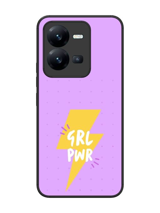 Girl Power Spark Glossy Soft Edge Case for Vivo V25 (5G) Chachhi