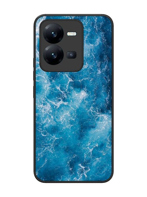 Oceanic Abyss Glossy Soft Edge Case for Vivo V25 (5G)