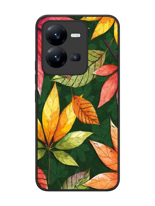 Autumn'S Embrace Glossy Soft Edge Case for Vivo V25 (5G) Chachhi