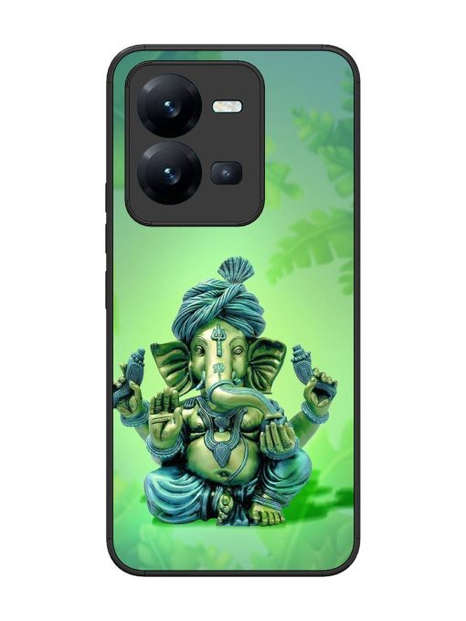 Ganesha, The Remover Of Obstacles Glossy Soft Edge Case for Vivo V25 (5G) Chachhi