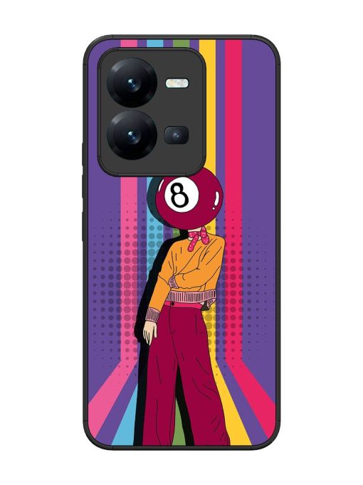 Eight Ball Fashionista Glossy Soft Edge Case for Vivo V25 (5G)