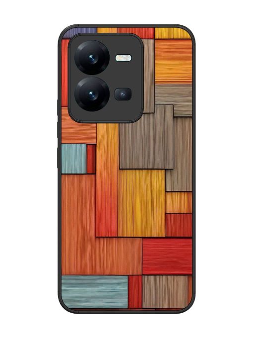 Woodsy Wonders Glossy Soft Edge Case for Vivo V25 (5G) Chachhi