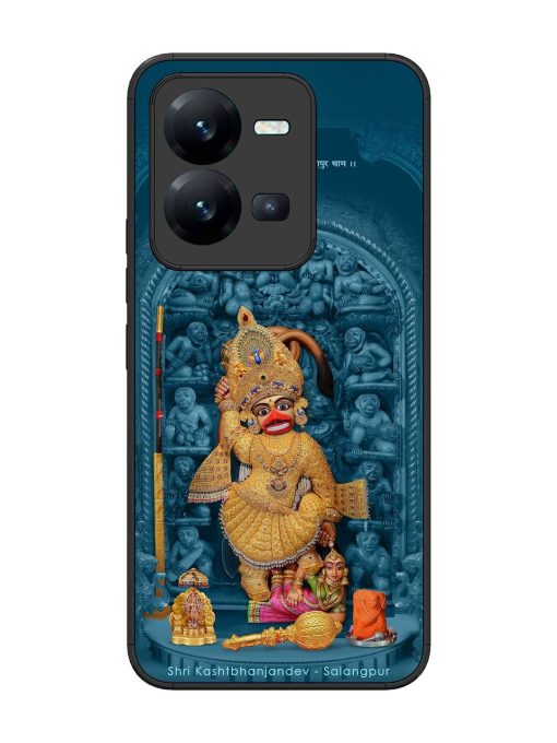 Divine Grace Of Shri Kashtabhanjandev Glossy Soft Edge Case for Vivo V25 (5G) Chachhi