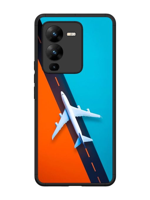 Skyward Bound Glossy Soft Edge Case for Vivo V25 Pro (5G) Chachhi