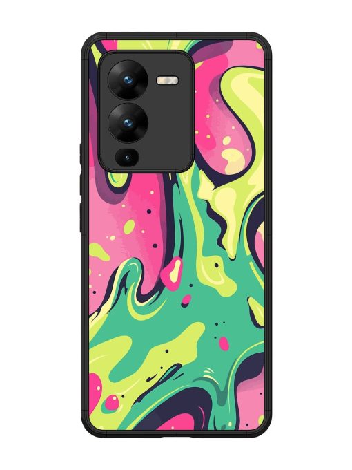 Gooey Grooves Glossy Soft Edge Case for Vivo V25 Pro (5G) Chachhi