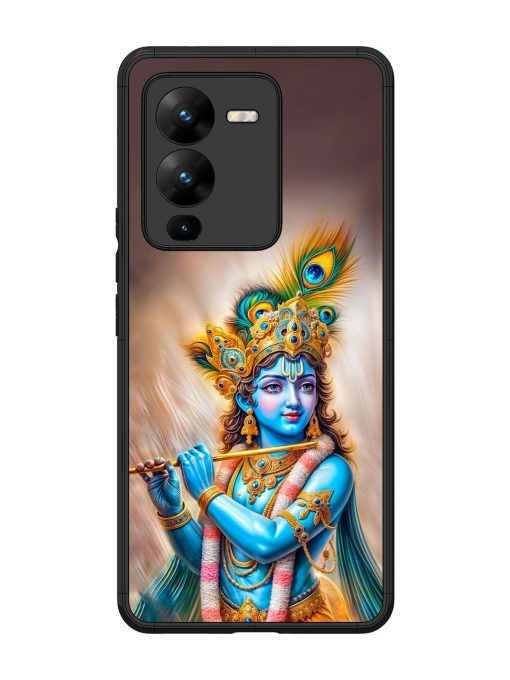 Divine Krishna Glossy Soft Edge Case for Vivo V25 Pro (5G) Chachhi