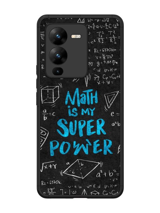 Math Magic Glossy Soft Edge Case for Vivo V25 Pro (5G) Chachhi