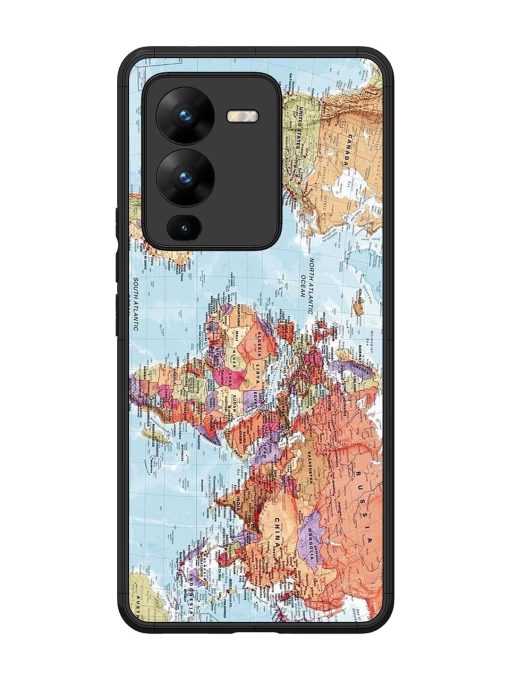 Our Blue Marble Glossy Soft Edge Case for Vivo V25 Pro (5G) Chachhi