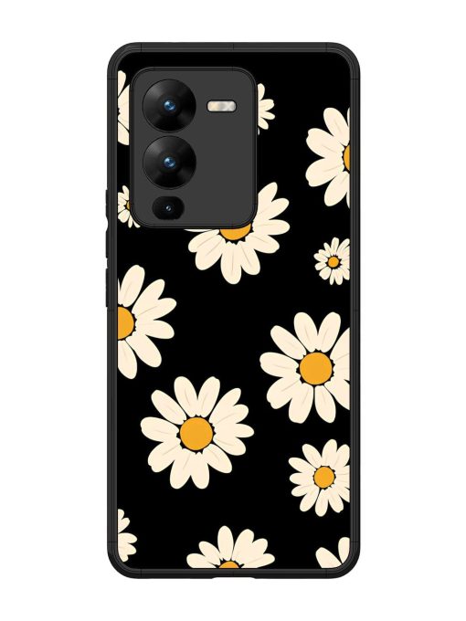 Daisies In The Night Glossy Soft Edge Case for Vivo V25 Pro (5G) Chachhi