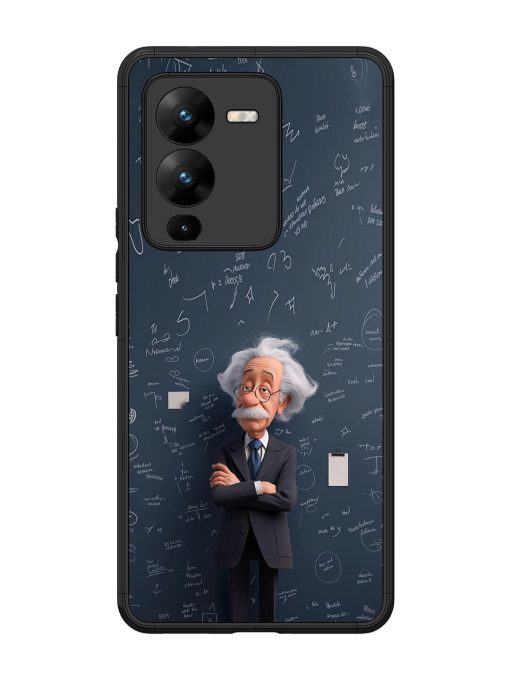 Albert Einstein Glossy Soft Edge Case for Vivo V25 Pro (5G) Chachhi