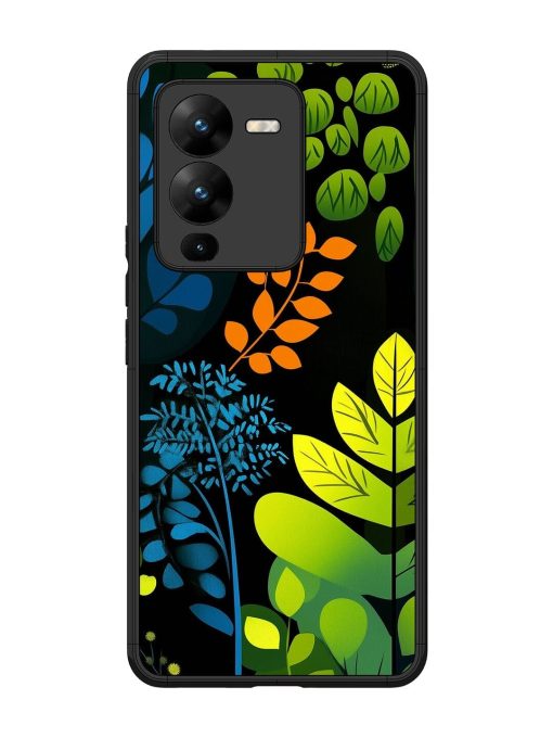 Midnight Garden Glossy Soft Edge Case for Vivo V25 Pro (5G) Chachhi