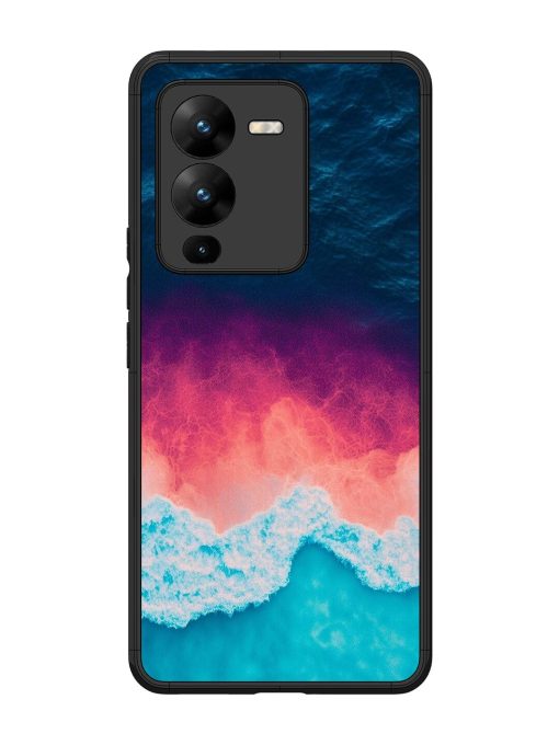 Where The Ocean Meets The Sky Glossy Soft Edge Case for Vivo V25 Pro (5G) Chachhi