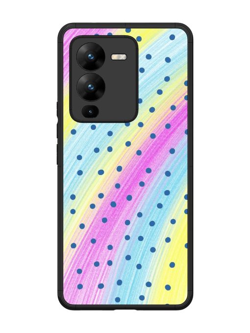 Polka Dot Paradise Glossy Soft Edge Case for Vivo V25 Pro (5G) Chachhi