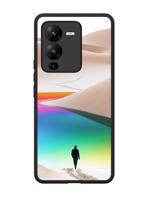 Desert Dreams Glossy Soft Edge Case for Vivo V25 Pro (5G) Chachhi