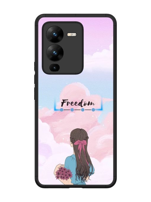 Skyward Dreams Glossy Soft Edge Case for Vivo V25 Pro (5G) Chachhi