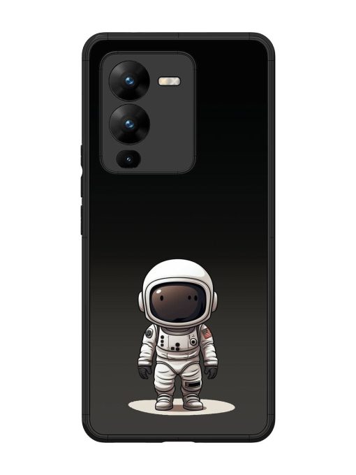 Neon Astronaut Glossy Soft Edge Case for Vivo V25 Pro (5G) Chachhi