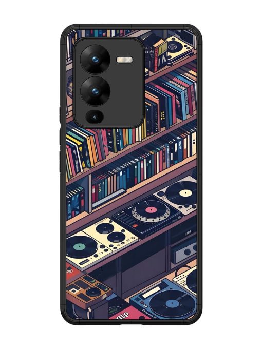 Music Lover'S Haven Glossy Soft Edge Case for Vivo V25 Pro (5G) Chachhi