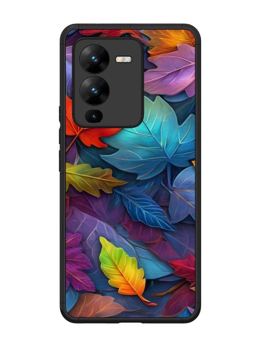 Autumn'S Embrace Glossy Soft Edge Case for Vivo V25 Pro (5G) Chachhi