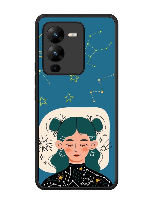 Cosmic Daydreamer Glossy Soft Edge Case for Vivo V25 Pro (5G) Chachhi