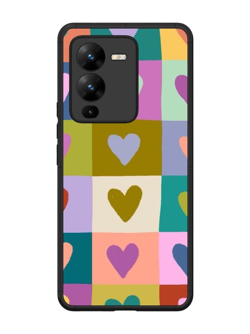 Box Of Hearts Glossy Soft Edge Case for Vivo V25 Pro (5G) Chachhi