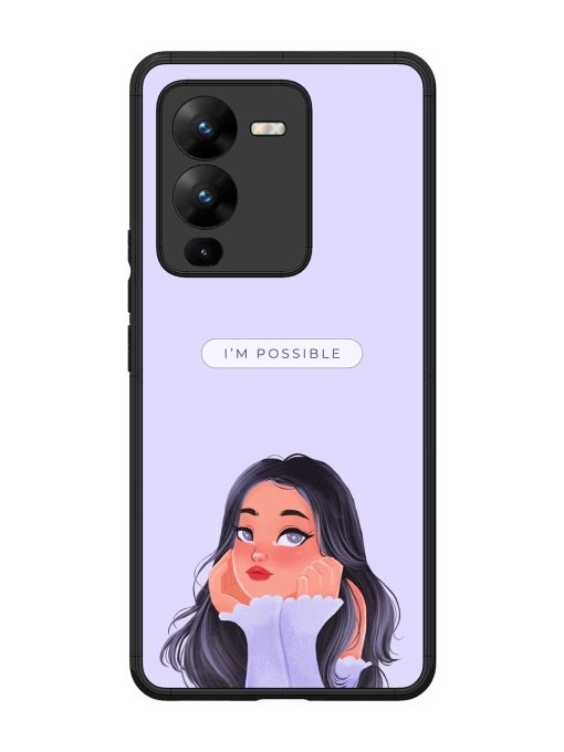 Im Possible Glossy Soft Edge Case for Vivo V25 Pro (5G) Chachhi