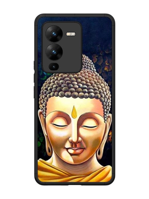 Buddha Face Glossy Soft Edge Case for Vivo V25 Pro (5G) Chachhi