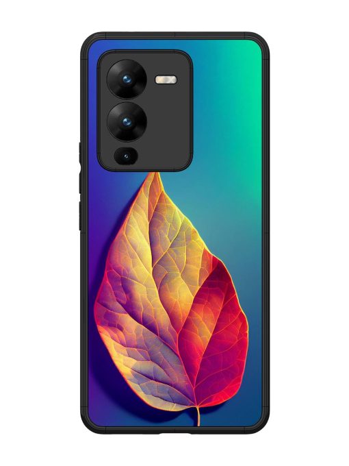 Autumn'S Embrace Glossy Soft Edge Case for Vivo V25 Pro (5G) Chachhi