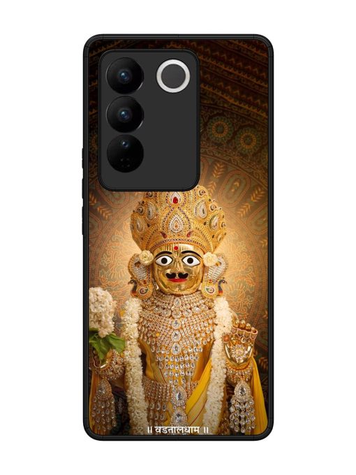 Hare Krishna Maharaj Glossy Soft Edge Case for Vivo V27 (5G) Chachhi