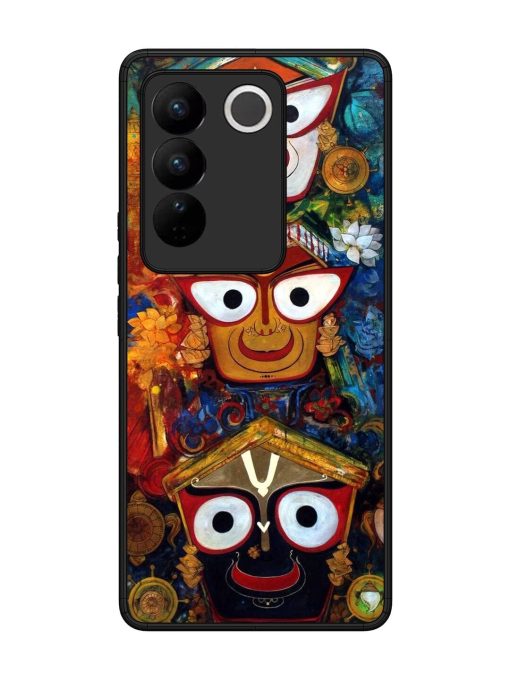 Lord Jagannath Glossy Soft Edge Case for Vivo V27 (5G) Chachhi