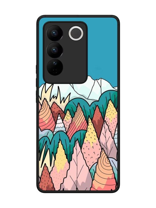 Mountain Dreamscape Glossy Soft Edge Case for Vivo V27 (5G) Chachhi