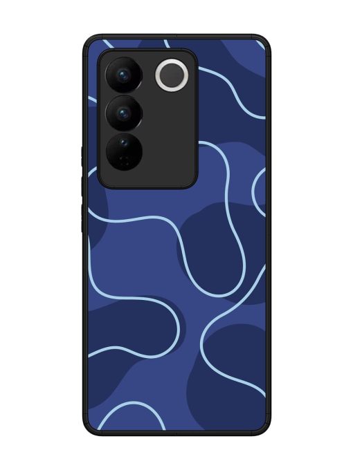 Midnight Maze Glossy Soft Edge Case for Vivo V27 (5G) Chachhi