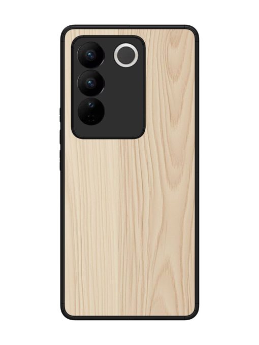 Textured Timber Glossy Soft Edge Case for Vivo V27 (5G) Chachhi