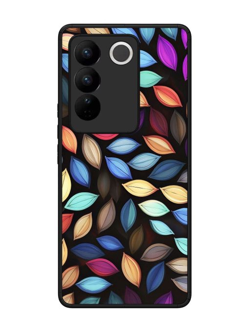 Colorful Kaleidoscope Glossy Soft Edge Case for Vivo V27 (5G) Chachhi