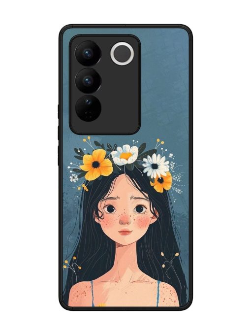 Gurl Art Glossy Soft Edge Case for Vivo V27 (5G) Chachhi