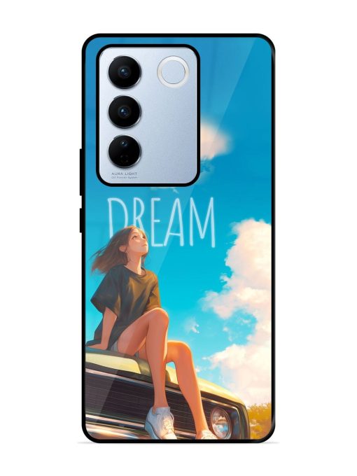 Girly Dream Art Glossy Soft Edge Case for Vivo V27 Pro (5G) Chachhi