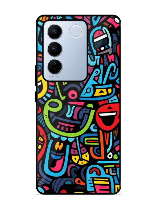 Doodlephoria Glossy Soft Edge Case for Vivo V27 Pro (5G) Chachhi