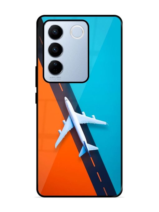 Skyward Bound Glossy Soft Edge Case for Vivo V27 Pro (5G) Chachhi