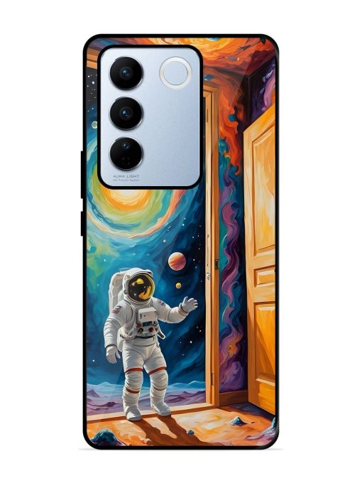 Artistic Space Glossy Soft Edge Case for Vivo V27 Pro (5G) Chachhi