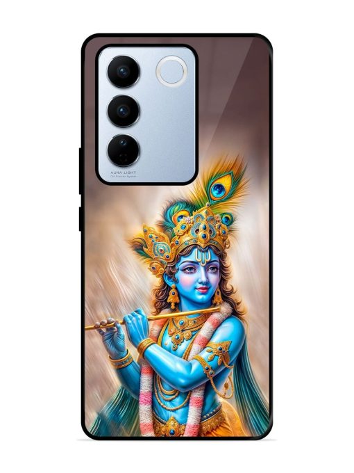 Divine Krishna Glossy Soft Edge Case for Vivo V27 Pro (5G) Chachhi