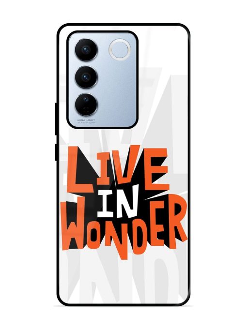 Wonder Burst Glossy Soft Edge Case for Vivo V27 Pro (5G) Chachhi