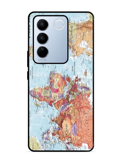 Our Blue Marble Glossy Soft Edge Case for Vivo V27 Pro (5G) Chachhi