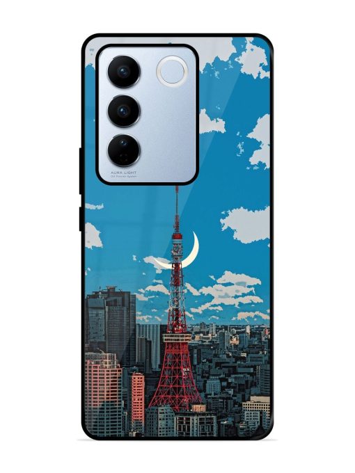 Tokyo Twilight Glossy Soft Edge Case for Vivo V27 Pro (5G) Chachhi