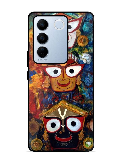 Lord Jagannath Glossy Soft Edge Case for Vivo V27 Pro (5G) Chachhi