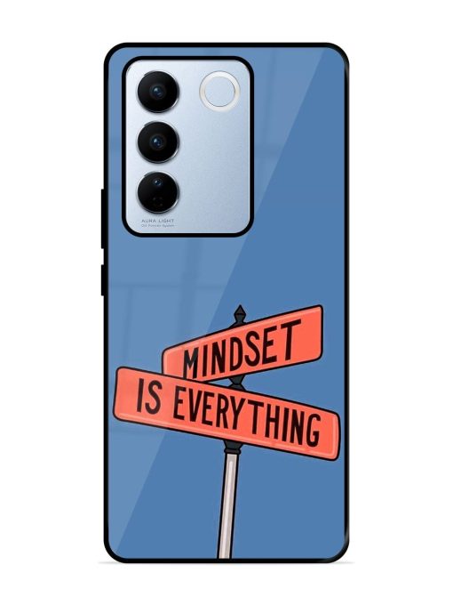 Mindset Matters Glossy Soft Edge Case for Vivo V27 Pro (5G) Chachhi