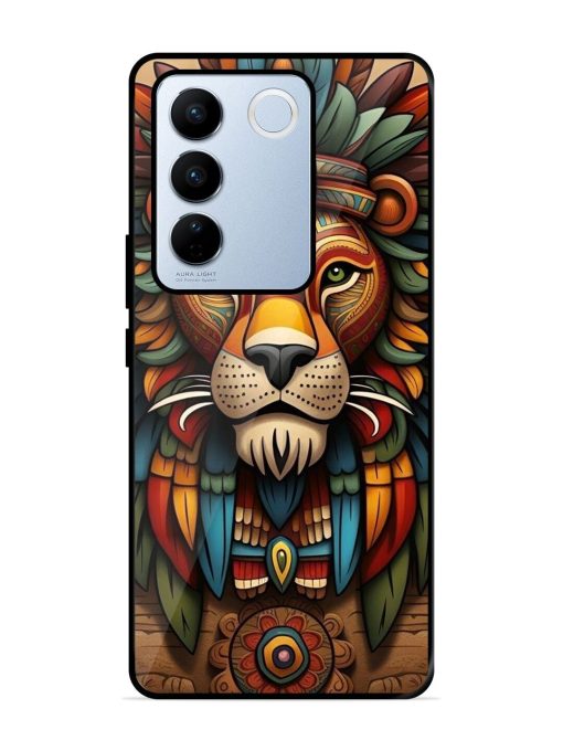 Aztec Majesty Glossy Soft Edge Case for Vivo V27 Pro (5G) Chachhi