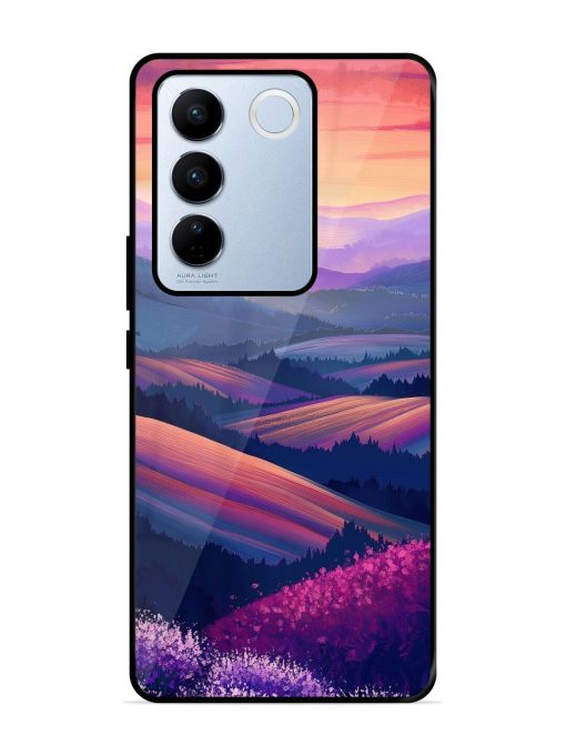 Twilight'S Embrace Glossy Soft Edge Case for Vivo V27 Pro (5G) Chachhi