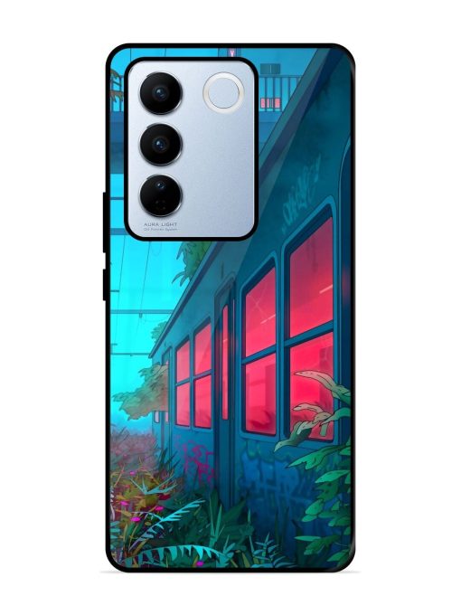 Urban Jungle Glossy Soft Edge Case for Vivo V27 Pro (5G) Chachhi