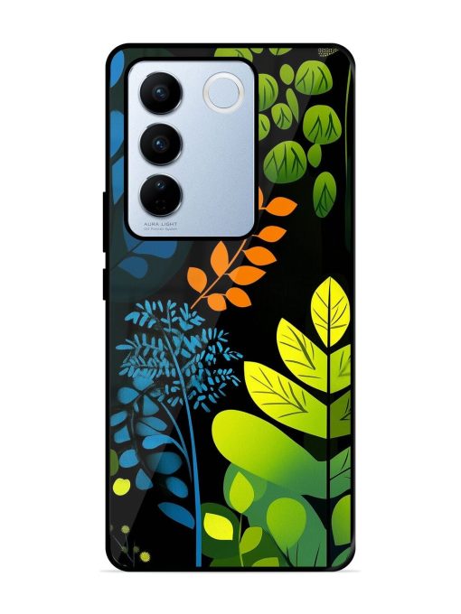 Midnight Garden Glossy Soft Edge Case for Vivo V27 Pro (5G) Chachhi