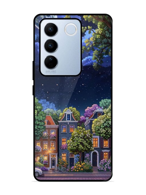 Moonlit Streets Glossy Soft Edge Case for Vivo V27 Pro (5G) Chachhi